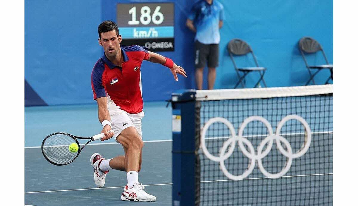 Novak Djokovic Training