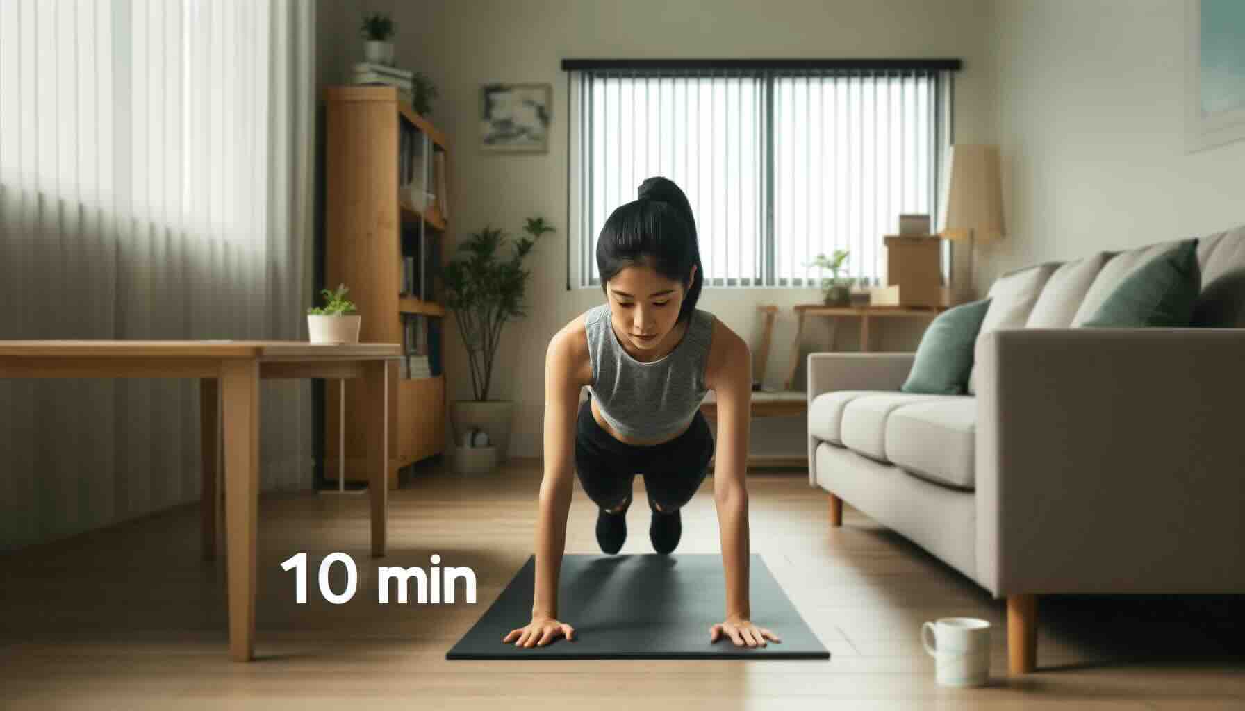 10-Minute Bodyweight Home Workout
