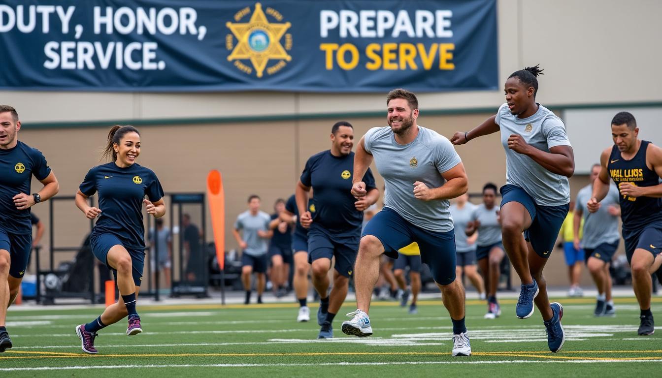 join the milwaukee county sheriff's office for an exciting fitness training camp designed for aspiring recruits. enhance your physical readiness, build teamwork skills, and discover the requirements for a successful career in law enforcement. don't miss this opportunity to prepare for your future in public service!