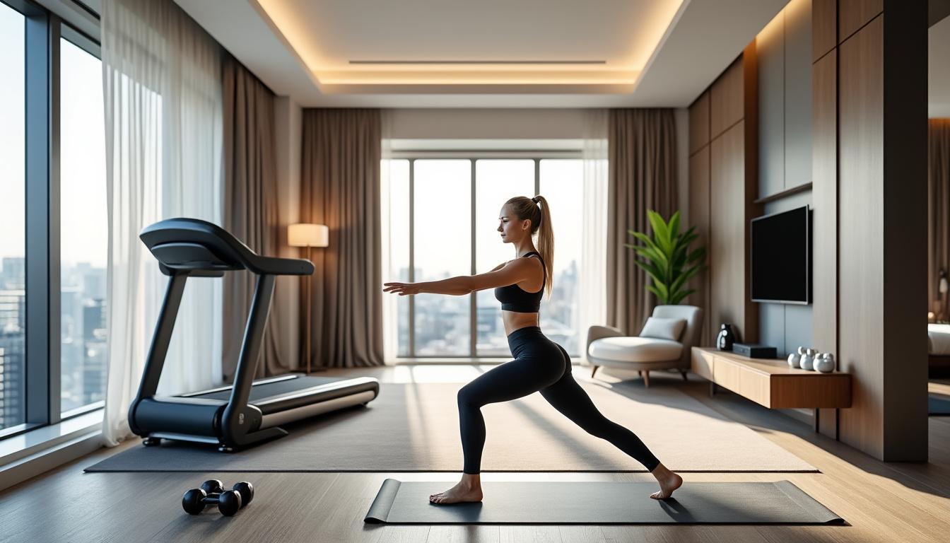 stay active on the go at our hotel chain dedicated to fitness, now featuring top-quality workout equipment in every guest room for a convenient and energizing stay.