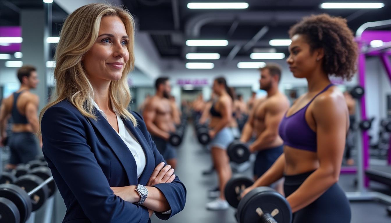 colleen keating, ceo of planet fitness, discusses how gen z approaches strength training, sharing valuable insights on their fitness habits and motivations.