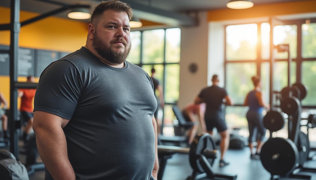 a local man loses 300 pounds and participates in a national fitness challenge to motivate others to achieve their health goals.