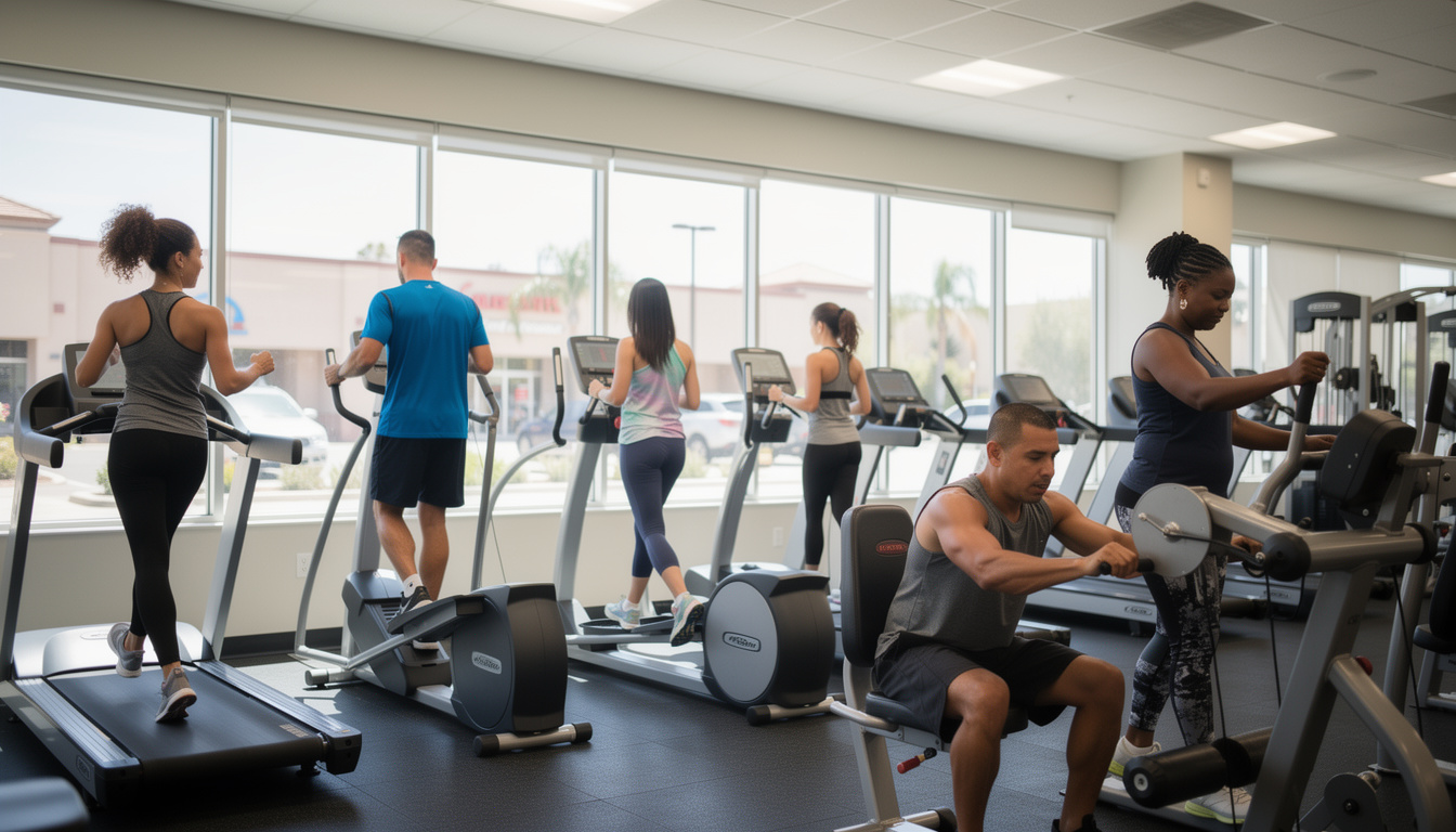 five individuals were apprehended after causing $100,000 in damages during a vandalism incident at an l.a. fitness gym in santa fe springs.