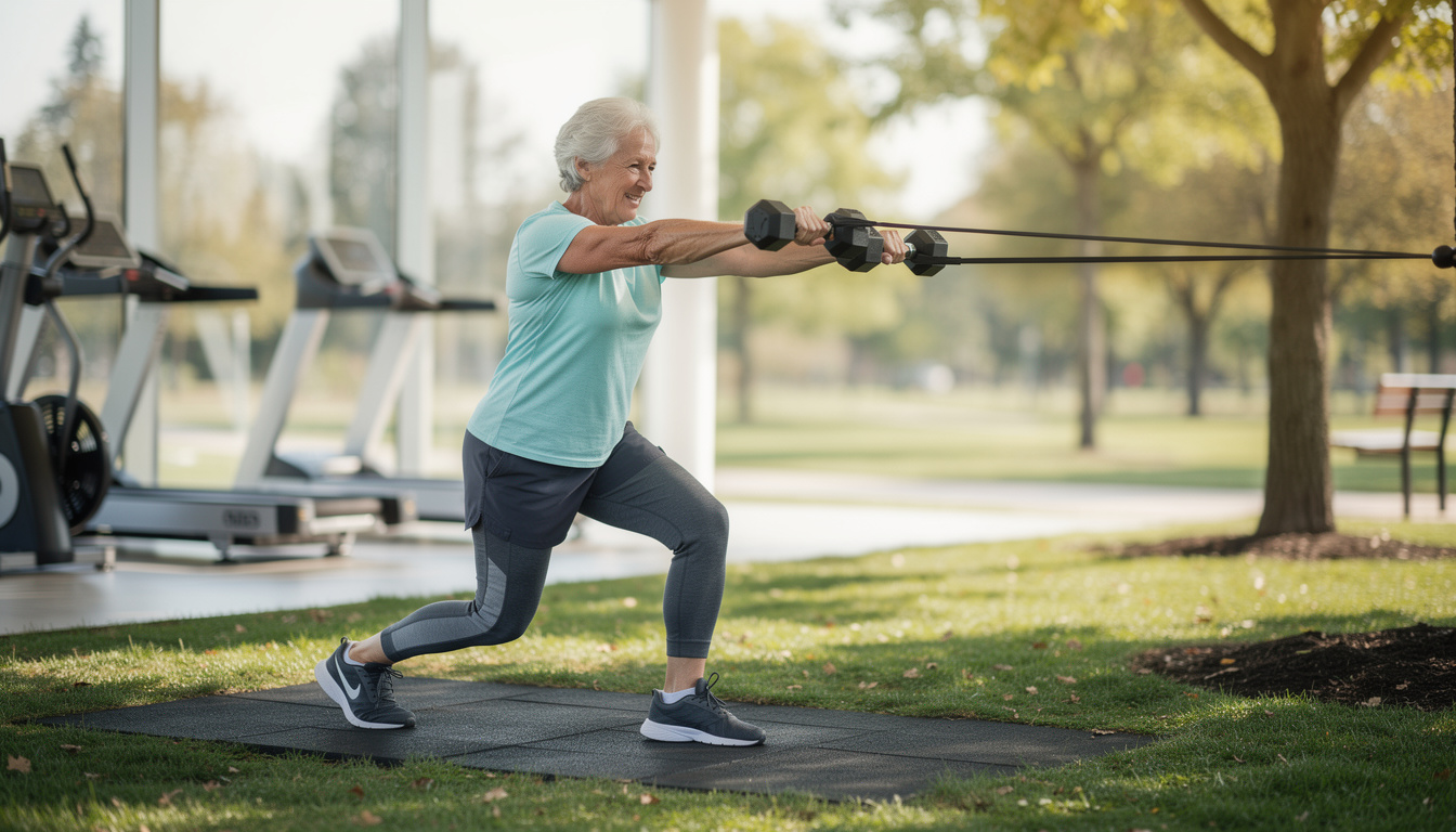 discover an effective weekly strength training routine designed to protect and build muscle for individuals over 50, promoting health and vitality at every age.