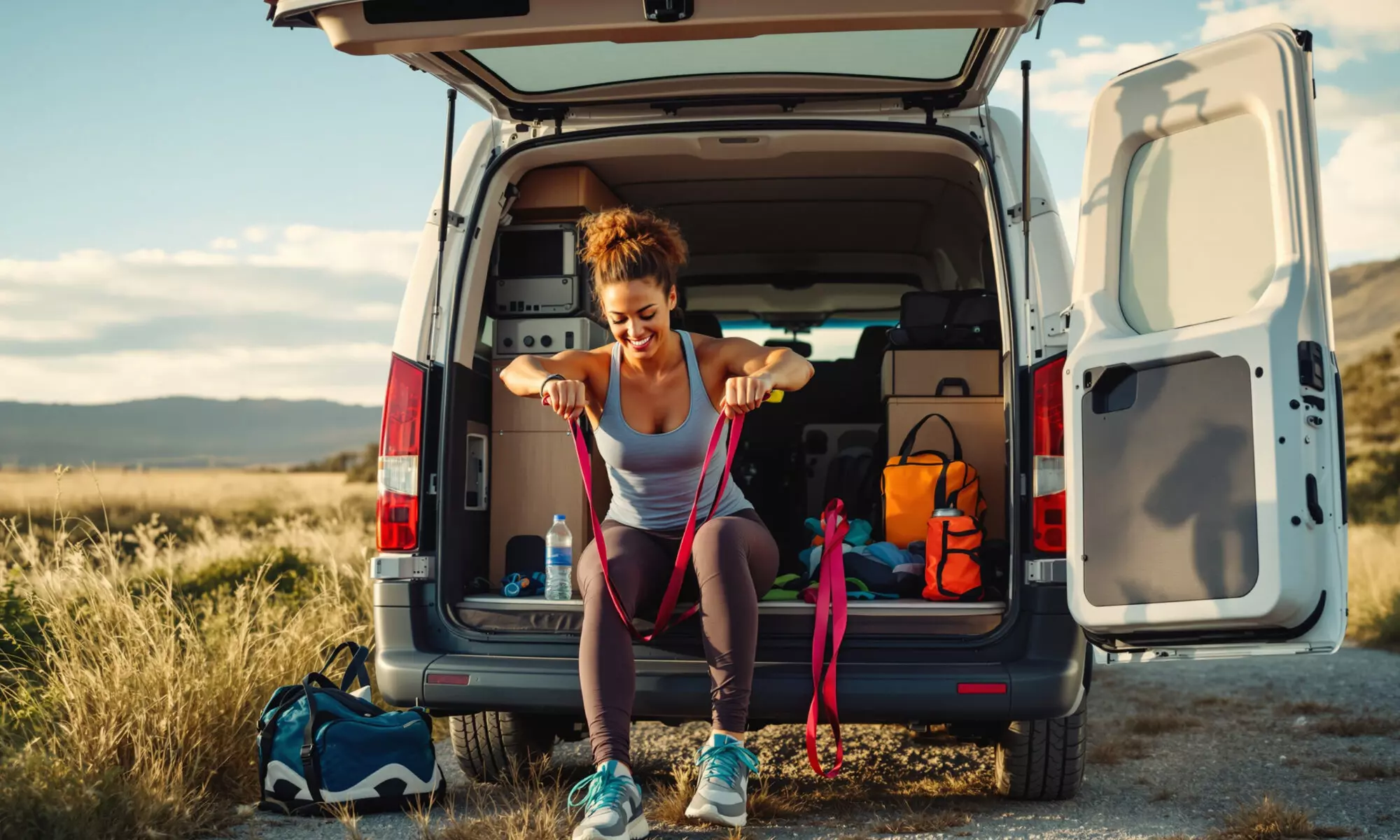 Fitness on the Road: Gear, Cars and Van Life