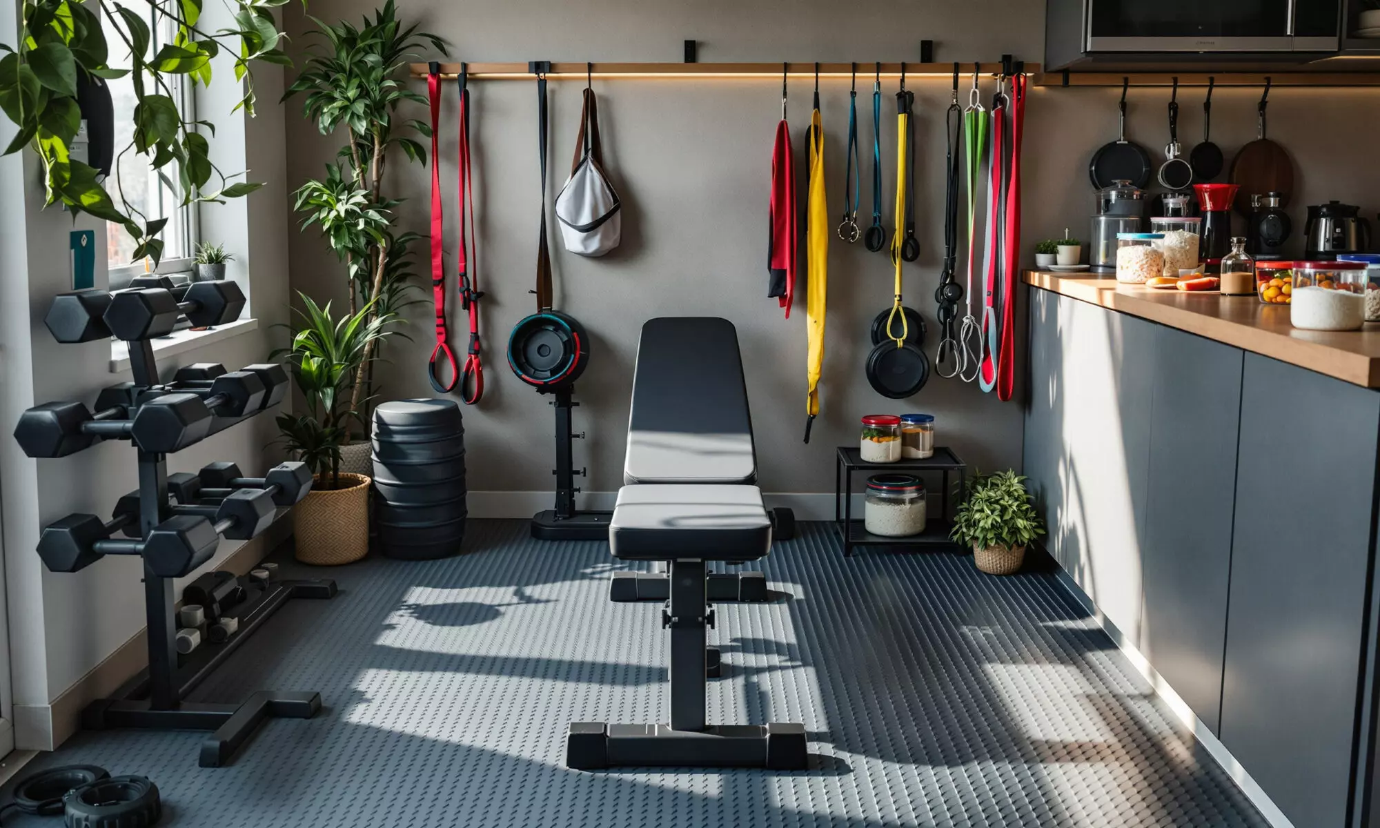 Home Gym and Meal Prep: Building Your Setup