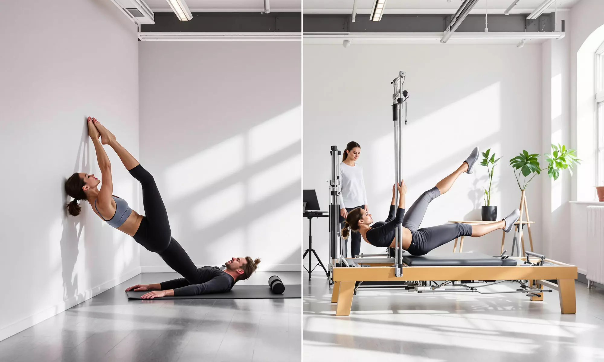 Wall Pilates vs Reformer: Cost, Results, and Who Wins for You